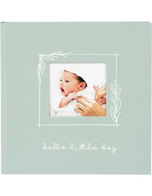 Slika od FOTO ALBUM GOLDBUCH HELLO LITTLE BOY  30X31 CM 60 STRANI BELIH