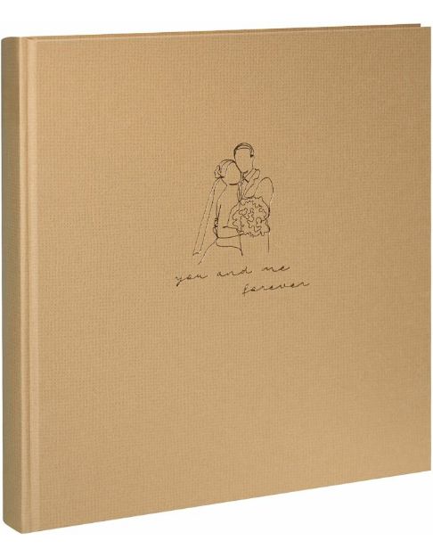 Slika FOTO ALBUM GOLDBUCH YOU AND ME FOREVER 30X31 CM 60 STRANI BELIH