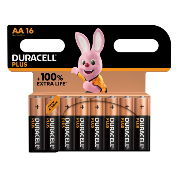 Slika DURACELL  PLUS POWER MN1500 AA - LR06 16/1 blister