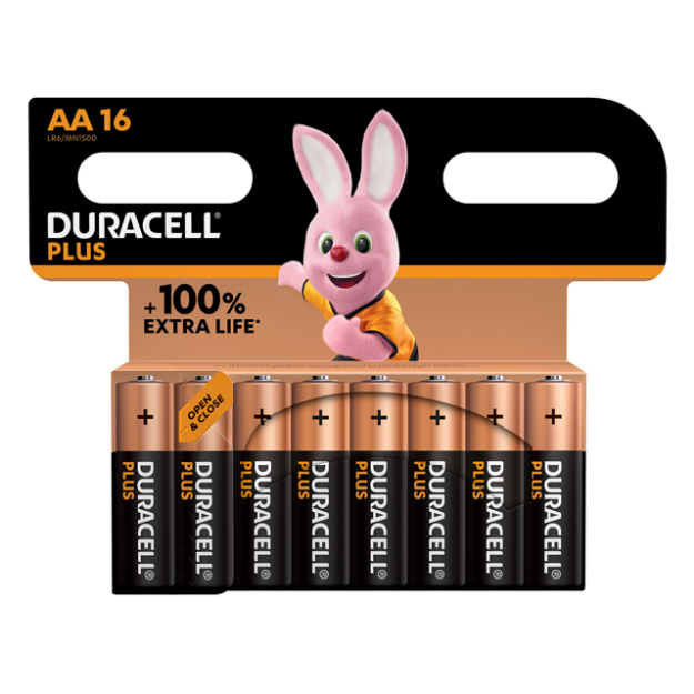 Slika od DURACELL  PLUS POWER MN1500 AA - LR06 16/1 blister