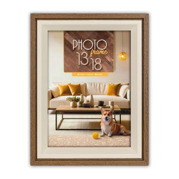 Prikaži podrobnosti za FOTO OKVIR ZEP BOLOGNA BROWN 10X15 CM BG846B Slika FOTO OKVIR ZEP BOLOGNA BROWN 10X15 CM BG846B