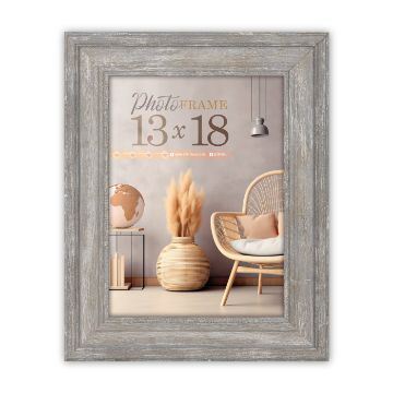 Prikaži podrobnosti za FOTO OKVIR ZEP PALERMO GREY 10X15 CM PM846G Slika FOTO OKVIR ZEP PALERMO GREY 10X15 CM PM846G