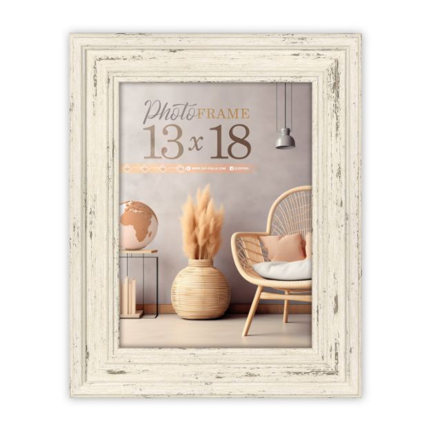 Slika FOTO OKVIR ZEP PALERMO WHITE 10X15 CM PM246W