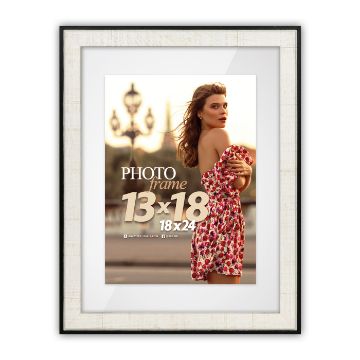 Prikaži podrobnosti za FOTO OKVIR ZEP ROMA WHITE 15X20/20X30 CM RZ323W Slika FOTO OKVIR ZEP ROMA WHITE 15X20/20X30 CM RZ323W