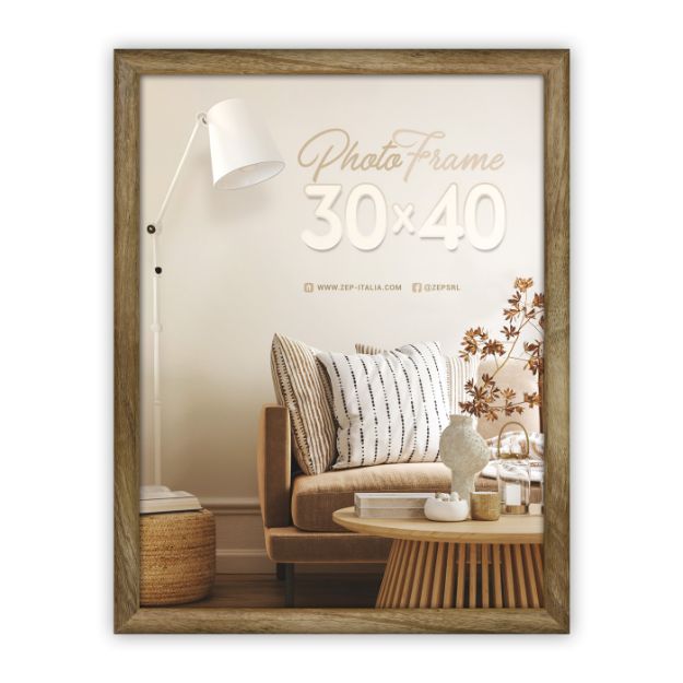 Slika FOTO OKVIR ZEP GENOVA BROWN 50X70 CM GN375B