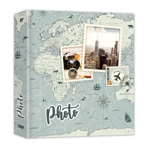 Slika FOTO ALBUM ZEP ADVENTURE 10x15 CM 200 SLIK KD4620BL