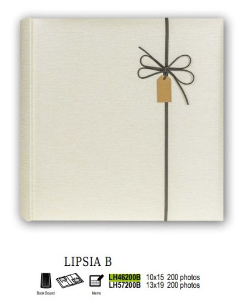 Slika FOTO ALBUM ZEP LIPSIA BEIGE 10X15 200 SLIK CM LH46200B