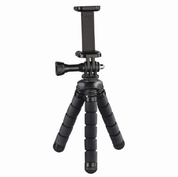 Prikaži podrobnosti za FOTO STOJALO HAMA FLEX SMARTPHONE GOPRO BLACK 14 cm Slika FOTO STOJALO HAMA FLEX SMARTPHONE GOPRO BLACK 14 cm