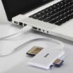Slika ČITALEC KARTIC USB 3.0 BELI