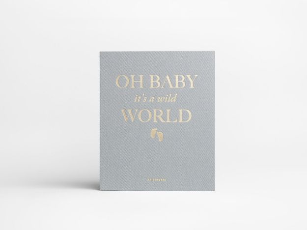 Slika FOTO ALBUM  BABY IT'S A WILD WORLD, GREY PRINTWORKS