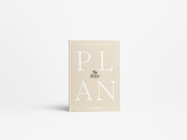 Slika TEDENSKI PLANER- THE PERFECT PLAN, BEIGE PRINTWORKS