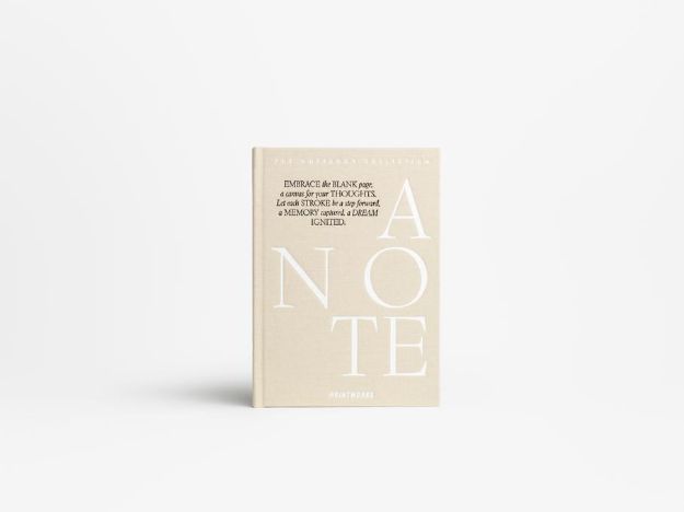 Slika BELEŽKA - JUST A NOTE, BEIGE PRINTWORKS