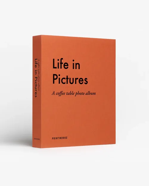 Slika FOTO ALBUM  LIFE IN PICTURES, ORANGE PRINTWORKS