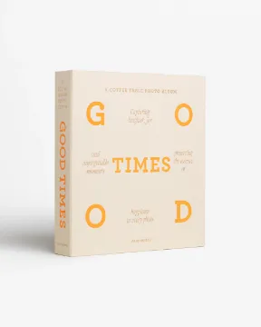 Prikaži podrobnosti za FOTO ALBUM GOOD TIMES, BEIGE PRINTWORKS Slika FOTO ALBUM GOOD TIMES, BEIGE PRINTWORKS