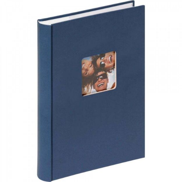 Slika FOTO ALBUM WALTHER FUN 10X15 300 SLIK BLUE  ME-111-L