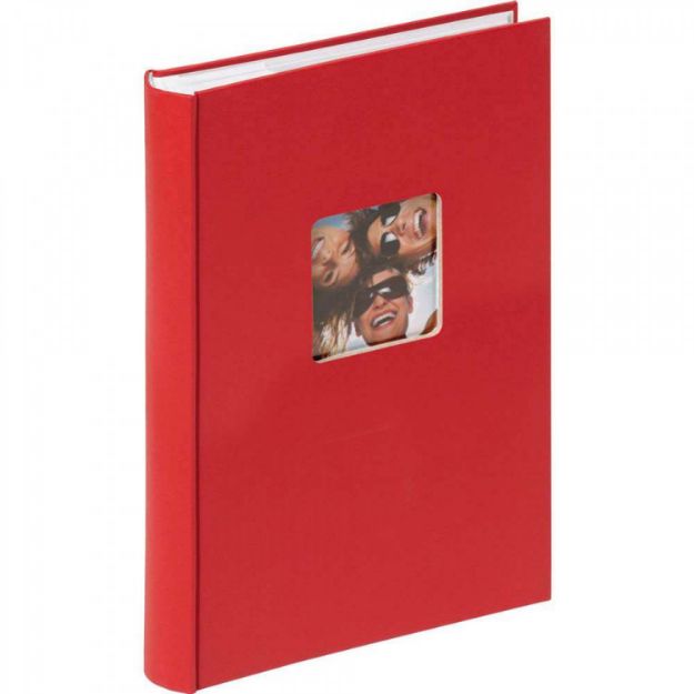 Slika FOTO ALBUM WALTHER FUN 10X15 300 SLIK RED  ME-111-R