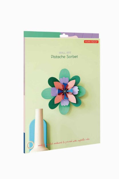 Slika STUDIO ROOF MEDIUM WALL FLOWER - PISTACHE SORBET FLOW15
