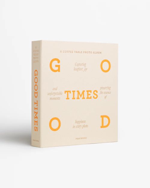 Slika FOTO ALBUM GOOD TIMES, BEIGE PRINTWORKS