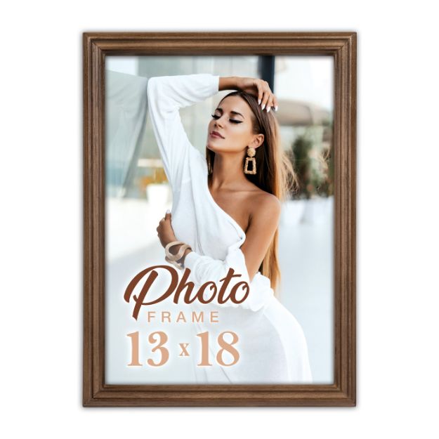 Slika FOTO OKVIR ZEP ROAN BROWN 15X20 CM WA468B