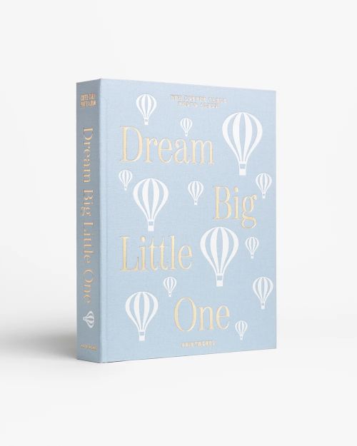 Slika FOTO ALBUM  DREAM BIG LITTLE ONE LIGHT BLUE PRINTWORKS 